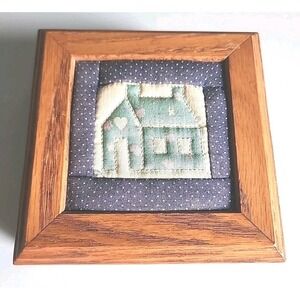 Tennessee Wood Crafters Solid Wood  Decorative Quilted Box Memory MADE IN USA